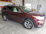 2016 Toyota Highlander Limited Maroon vin: 5TDDKRFH2GS345728