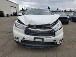 2016 Toyota Highlander Limited White vin: 5TDDKRFH2GS348435