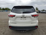 2016 Toyota Highlander Limited White vin: 5TDDKRFH2GS348435