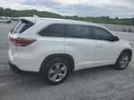 2016 Toyota Highlander Limited Белый vin: 5TDDKRFH3GS248294