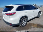 2016 Toyota Highlander Limited Platinum V6 Белый vin: 5TDDKRFH3GS312706