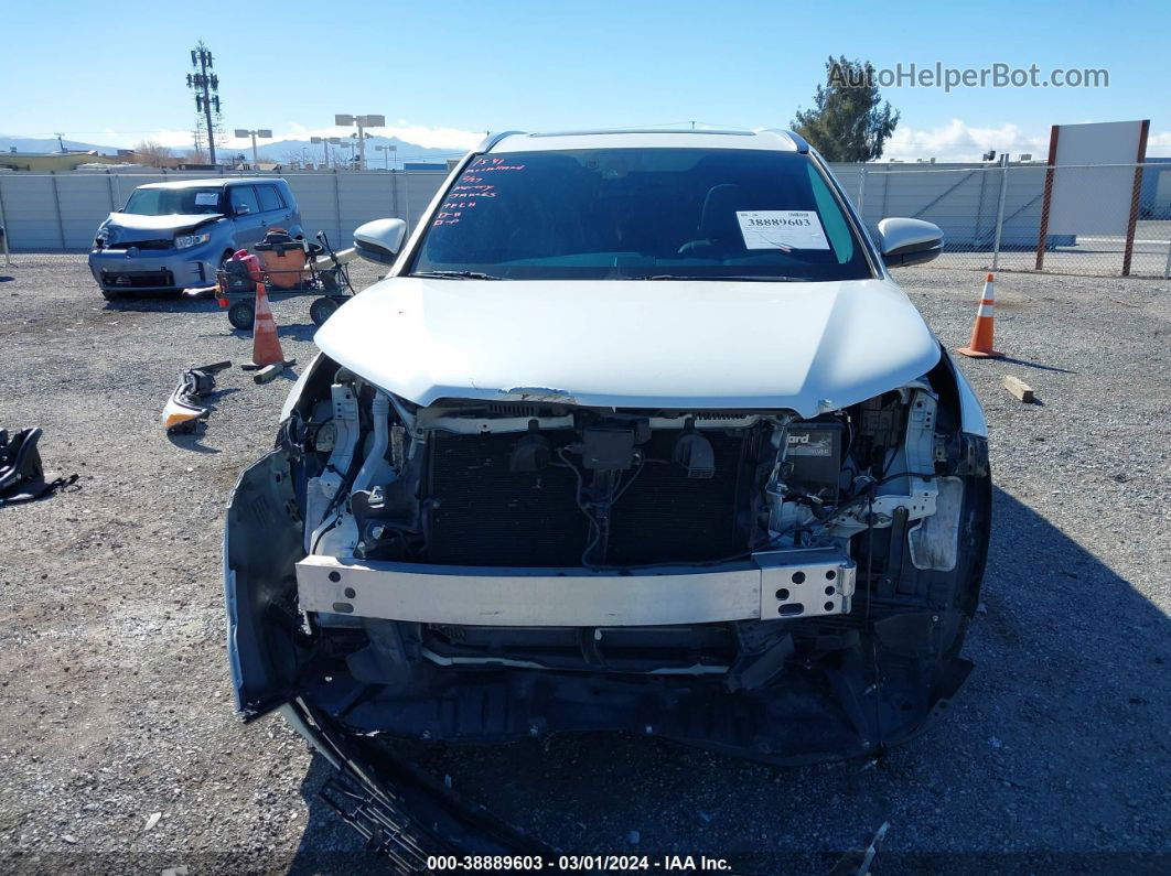 2016 Toyota Highlander Limited Platinum V6 White vin: 5TDDKRFH3GS312706