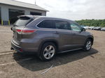 2016 Toyota Highlander Limited Gray vin: 5TDDKRFH5GS251987