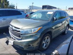 2016 Toyota Highlander Limited V6 Green vin: 5TDDKRFH5GS278722