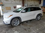 2016 Toyota Highlander Limited Белый vin: 5TDDKRFH6GS276378