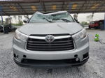 2016 Toyota Highlander Limited Silver vin: 5TDDKRFH7GS319772