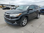 2016 Toyota Highlander Limited Черный vin: 5TDDKRFH8GS343434