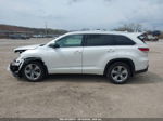 2016 Toyota Highlander Limited V6 Белый vin: 5TDDKRFH9GS273104