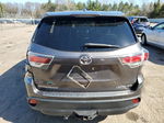 2016 Toyota Highlander Limited Gray vin: 5TDDKRFH9GS279923