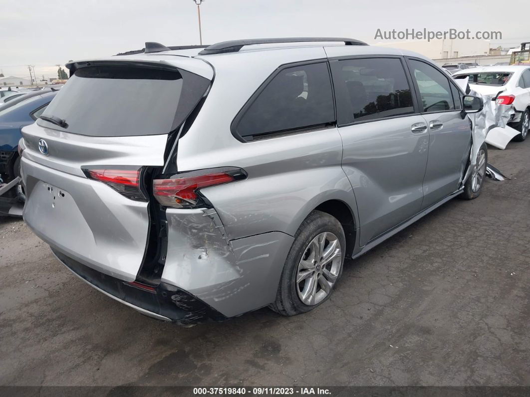 2022 Toyota Sienna Xse Серый vin: 5TDDRKEC2NS135765