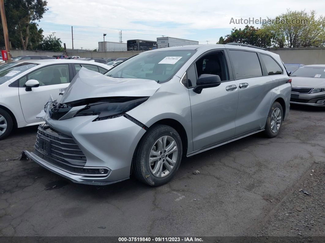 2022 Toyota Sienna Xse Gray vin: 5TDDRKEC2NS135765