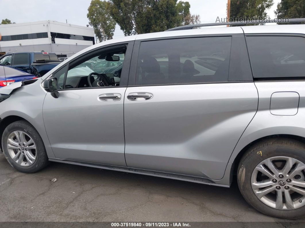 2022 Toyota Sienna Xse Gray vin: 5TDDRKEC2NS135765