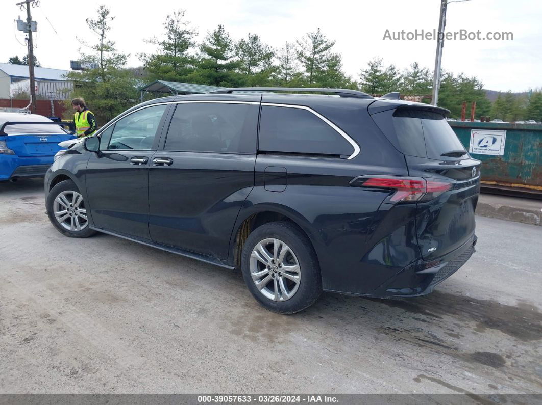 2022 Toyota Sienna Xse Черный vin: 5TDDSKFC6NS045781