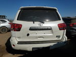 2016 Toyota Sequoia Platinum White vin: 5TDDW5G10GS146465