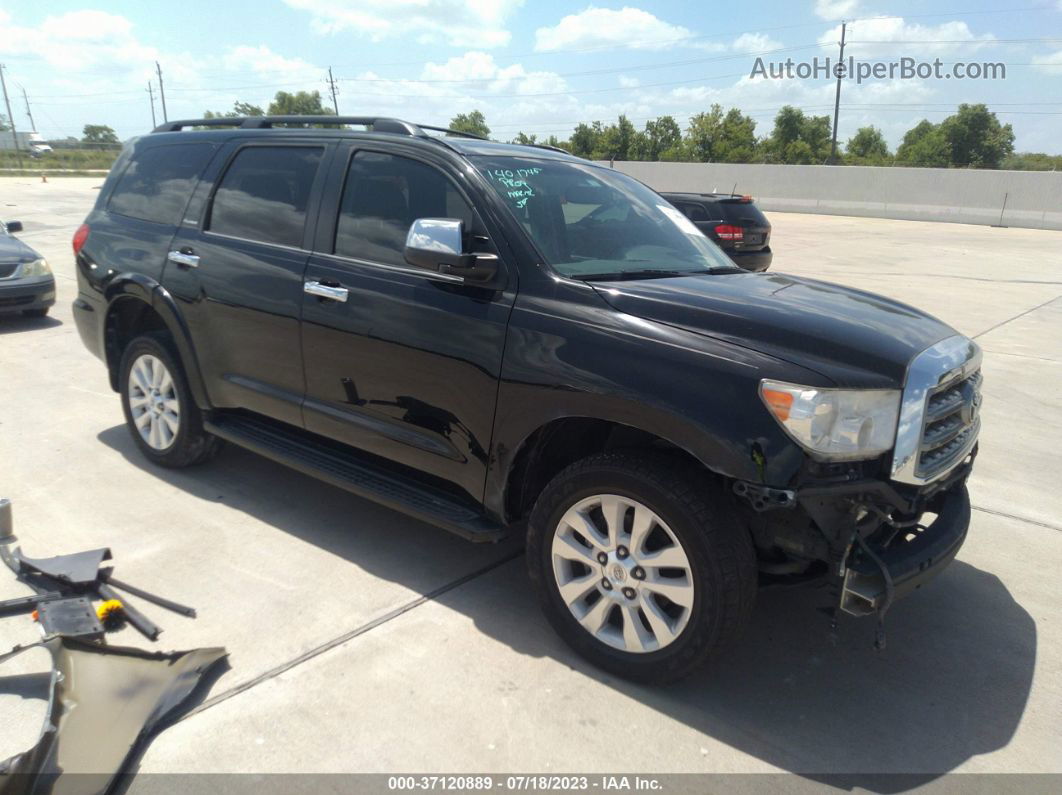 2017 Toyota Sequoia Platinum Black vin: 5TDDW5G10HS154020