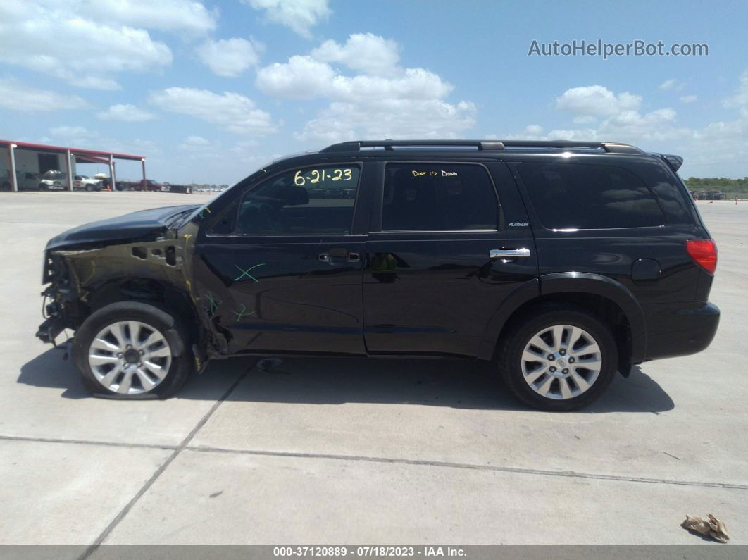 2017 Toyota Sequoia Platinum Black vin: 5TDDW5G10HS154020