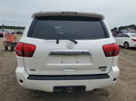 2016 Toyota Sequoia Platinum Белый vin: 5TDDW5G11GS131845