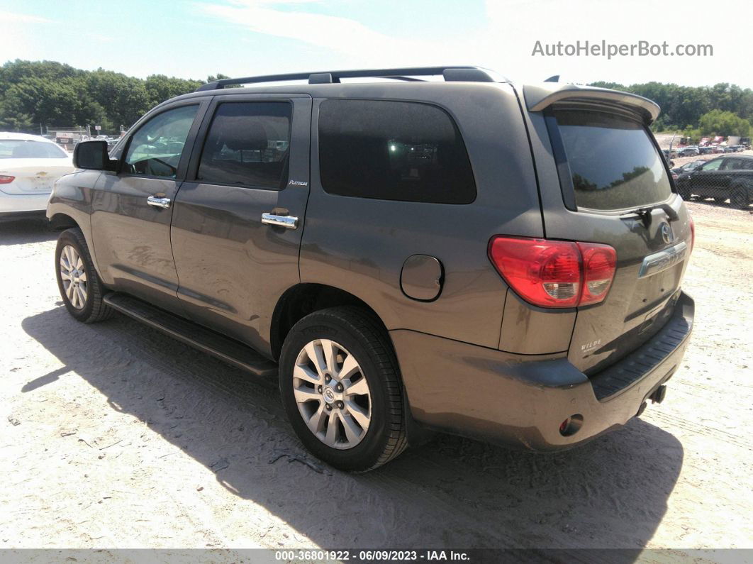 2016 Toyota Sequoia Platinum Brown vin: 5TDDW5G11GS144336