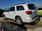 2016 Toyota Sequoia Platinum White vin: 5TDDW5G12GS132261