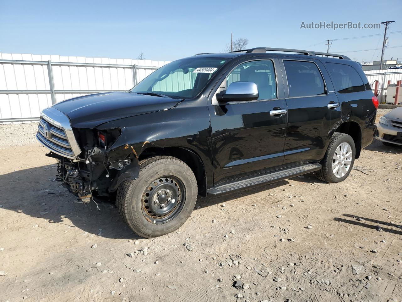 2016 Toyota Sequoia Platinum Black vin: 5TDDW5G13GS134682