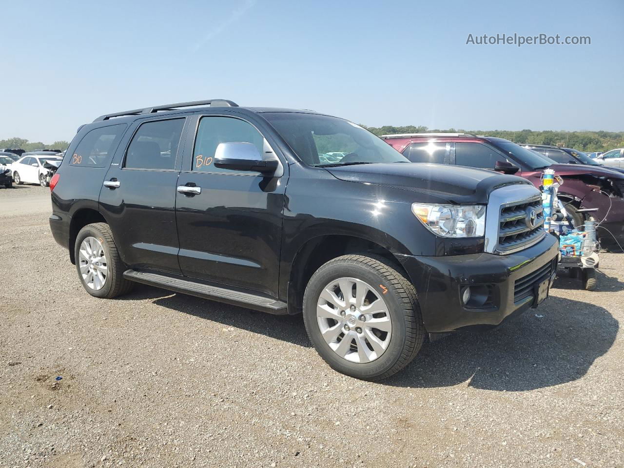 2016 Toyota Sequoia Platinum Black vin: 5TDDW5G13GS141650