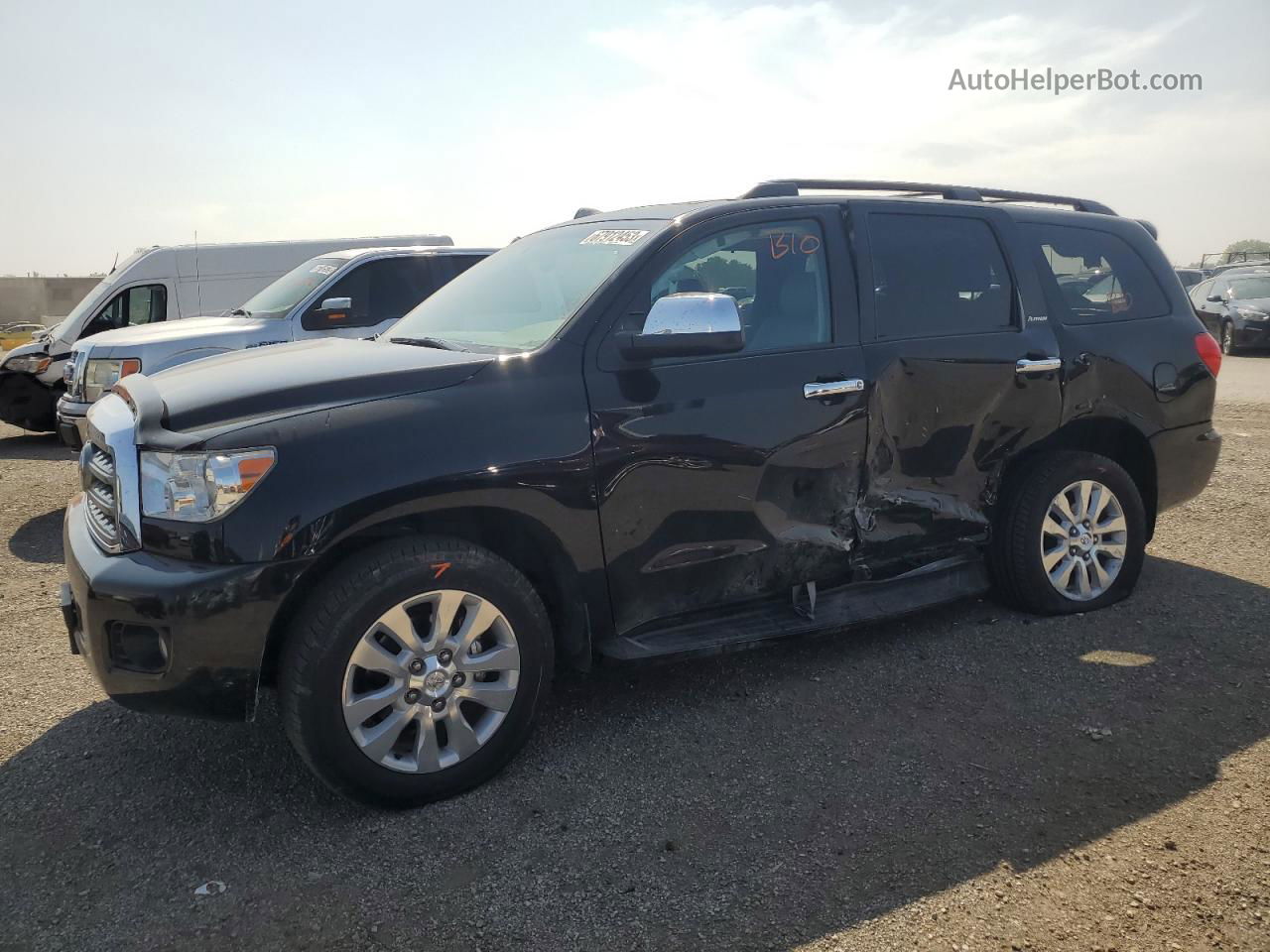 2016 Toyota Sequoia Platinum Black vin: 5TDDW5G13GS141650