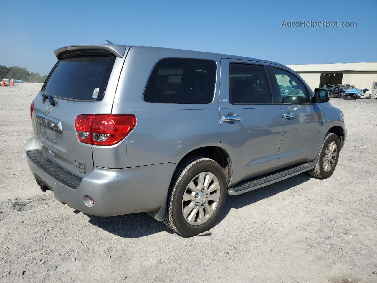 2016 Toyota Sequoia Platinum Silver vin: 5TDDW5G15GS143819