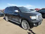 2016 Toyota Sequoia Platinum Черный vin: 5TDDW5G16GS138046