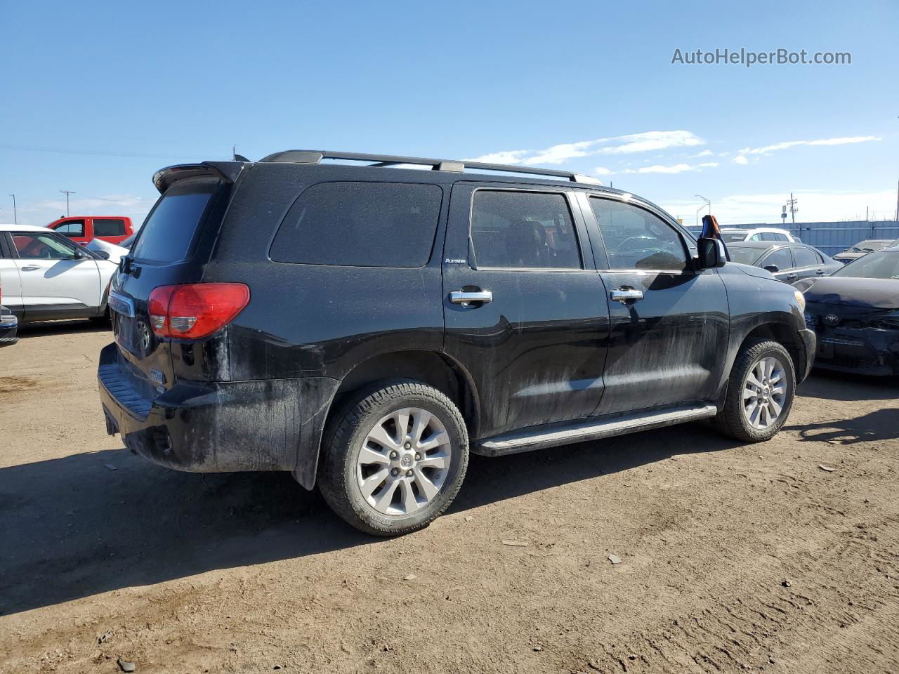 2016 Toyota Sequoia Platinum Black vin: 5TDDW5G16GS138046