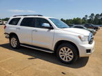 2017 Toyota Sequoia Platinum Белый vin: 5TDDW5G16HS149159