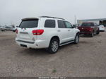 2016 Toyota Sequoia Platinum White vin: 5TDDW5G17GS131154