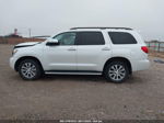 2016 Toyota Sequoia Platinum White vin: 5TDDW5G17GS131154