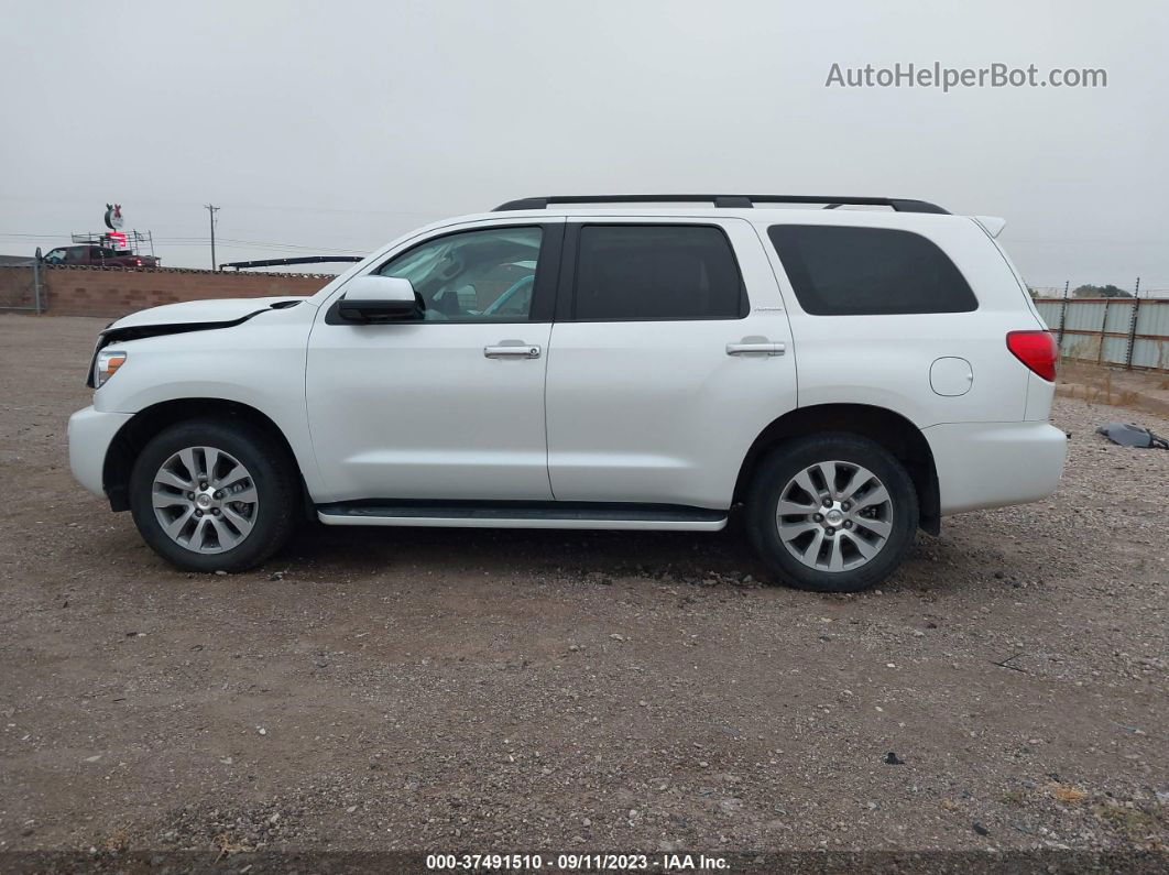 2016 Toyota Sequoia Platinum White vin: 5TDDW5G17GS131154