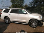 2016 Toyota Sequoia Platinum White vin: 5TDDW5G18GS146021