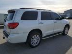 2016 Toyota Sequoia Platinum White vin: 5TDDW5G19GS134119