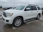 2016 Toyota Sequoia Platinum White vin: 5TDDW5G19GS139319