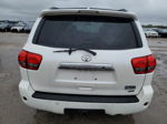 2016 Toyota Sequoia Platinum White vin: 5TDDW5G19GS139319