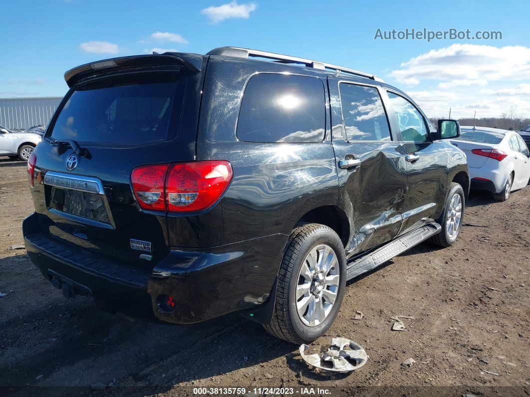 2017 Toyota Sequoia Platinum Black vin: 5TDDW5G19HS155196