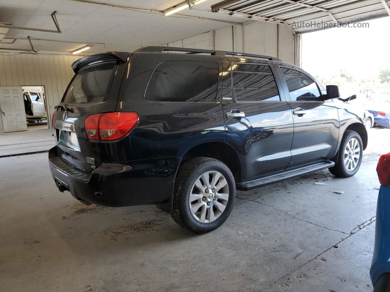 2016 Toyota Sequoia Platinum Black vin: 5TDDW5G1XGS147218