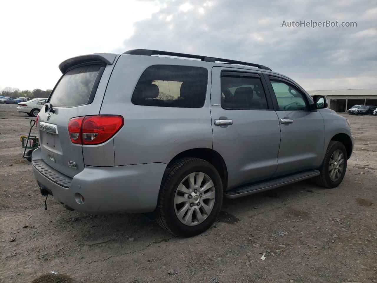 2016 Toyota Sequoia Platinum Silver vin: 5TDDY5G10GS129790