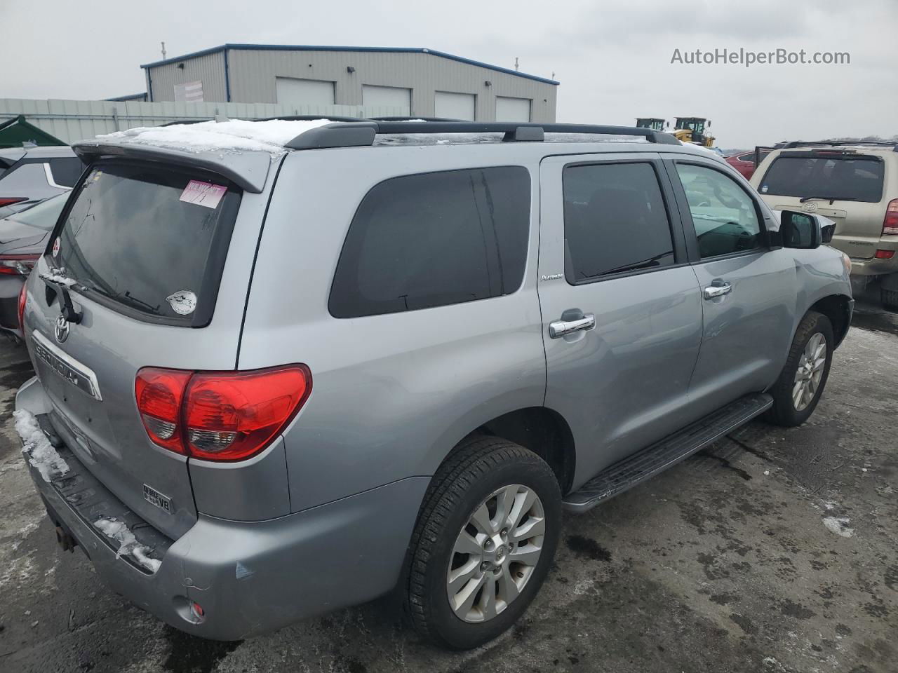 2017 Toyota Sequoia Platinum Черный vin: 5TDDY5G13HS152157