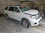 2016 Toyota Sequoia Platinum White vin: 5TDDY5G14GS141411