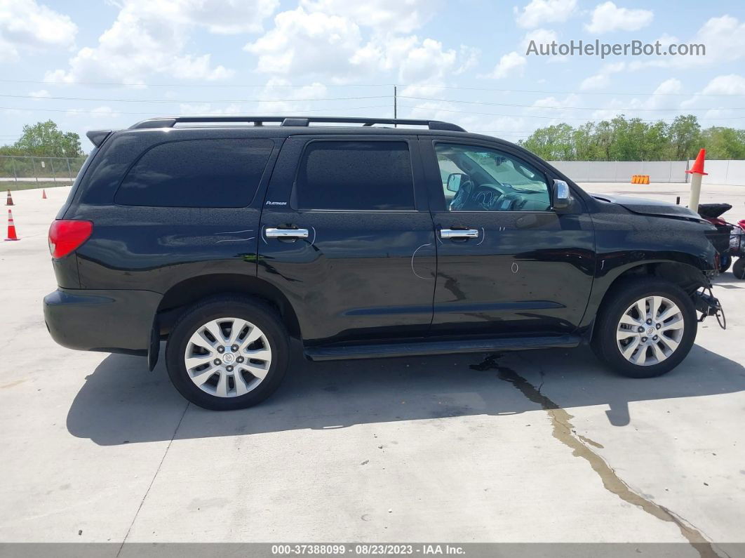 2016 Toyota Sequoia Platinum Черный vin: 5TDDY5G17GS135019