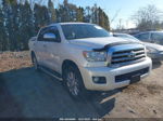 2016 Toyota Sequoia Platinum 5.7l V8 White vin: 5TDDY5G19GS131117