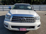 2017 Toyota Sequoia Platinum White vin: 5TDDY5G19HS148078