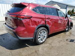 2021 Toyota Highlander Limited Burgundy vin: 5TDDZRBH5MS535472