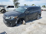 2019 Toyota Highlander Limited Black vin: 5TDDZRFH1KS918896