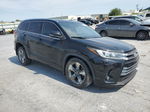 2019 Toyota Highlander Limited Black vin: 5TDDZRFH1KS918896