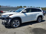 2019 Toyota Highlander Limited White vin: 5TDDZRFH2KS700501