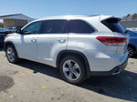 2019 Toyota Highlander Limited White vin: 5TDDZRFH2KS700501